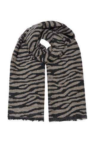 Bufanda - Gris y negro