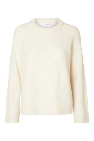 Jersey de lana - Crudo - Selected Women