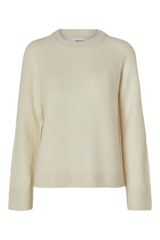 Jersey de lana - Crudo - Selected Women