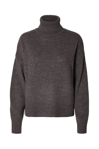 Jersey de lana - Antracita - Selected Women