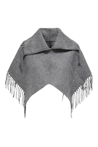 Poncho - Gris jaspeado