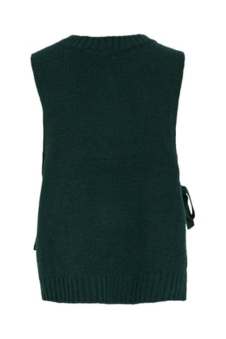 Chaleco regular fit - Verde oscuro - Vila