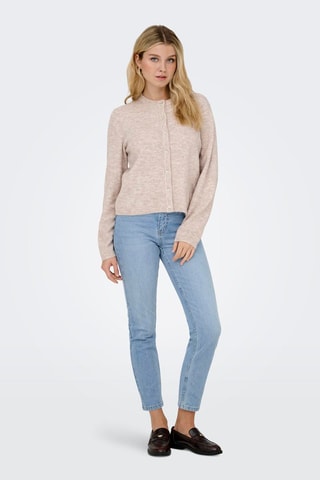 Cárdigan - Beige jaspeado