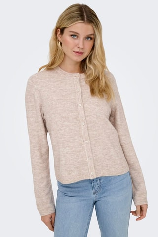 Cárdigan - Beige jaspeado
