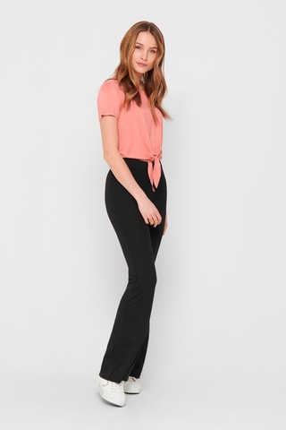 Pantalón flare - Negro