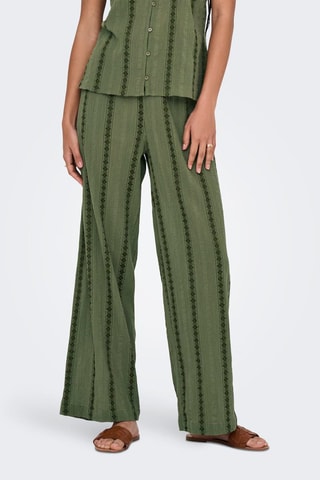 Pantalón loose - Verde
