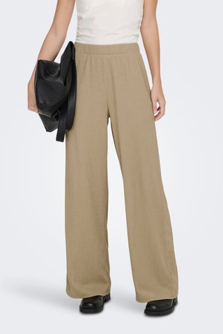 Pantalón loose - Beige claro