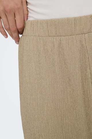 Pantalón loose - Beige claro