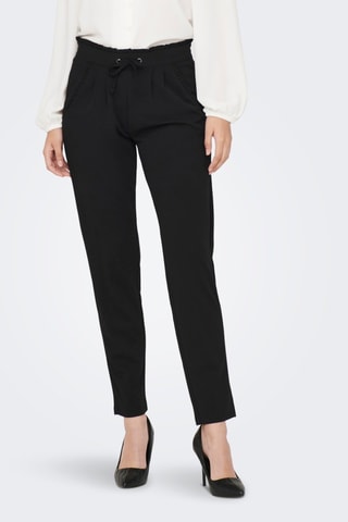 Pantalón recto - Negro