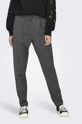 Pantalón recto - Gris