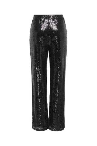 Pantalón wide leg - Negro