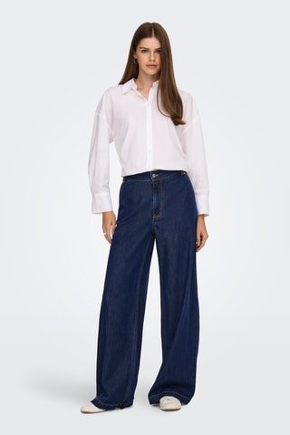 Vaquero wide leg - Azul marino