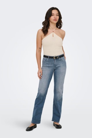 Vaquero recto - Azul grisáceo