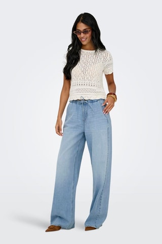 Vaquero wide leg - Celeste