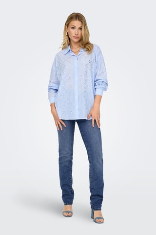 Vaquero recto - Azul