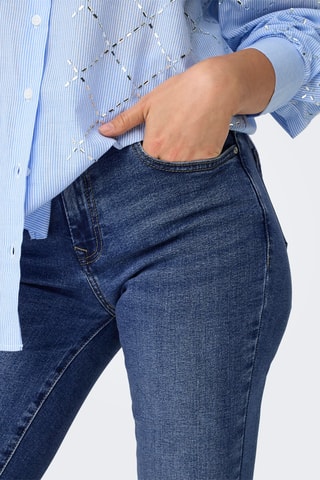 Vaquero recto - Azul