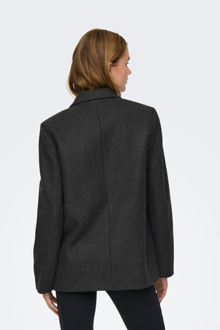 Chaqueta - Gris oscuro jaspeado