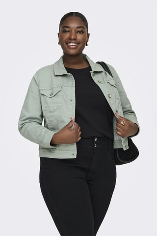 Chaqueta vaquera - Verde agua