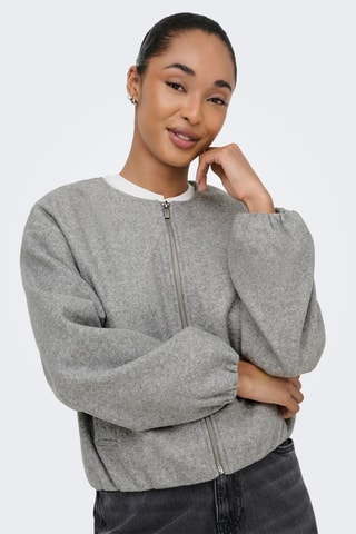 Chaqueta - Gris jaspeado