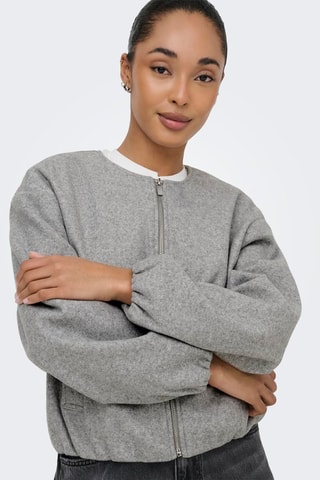 Chaqueta - Gris jaspeado