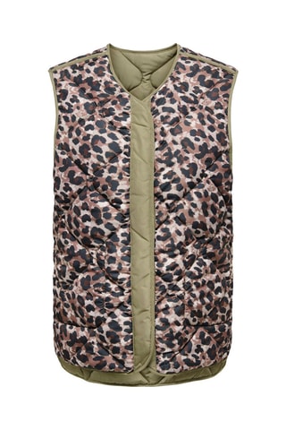 Chaleco reversible - Caqui