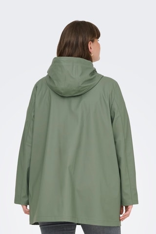 Impermeable con capucha - Verde claro