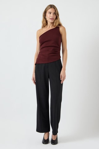 Top asimétrico - Burdeos - Yas