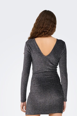 Vestido recto - Negro