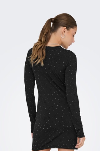 Vestido recto - Negro