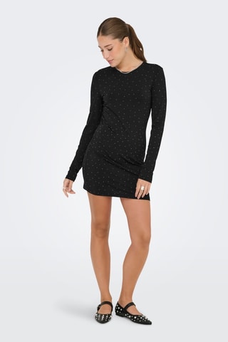 Vestido recto - Negro