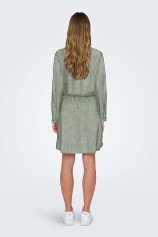 Vestido evasé - Verde agua