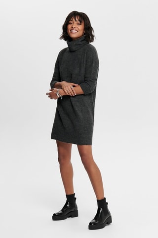 Vestido jersey - Gris oscuro