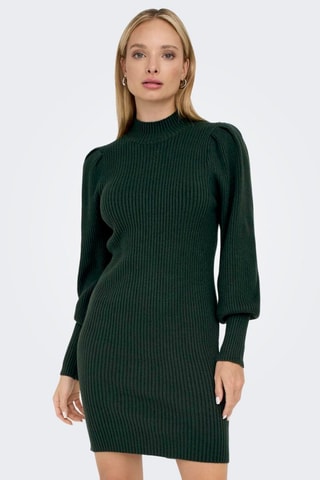 Vestido jersey - Verde