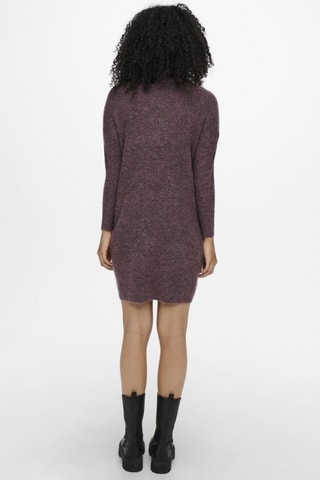 Vestido jersey - Ciruela