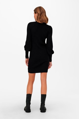 Vestido jersey - Negro