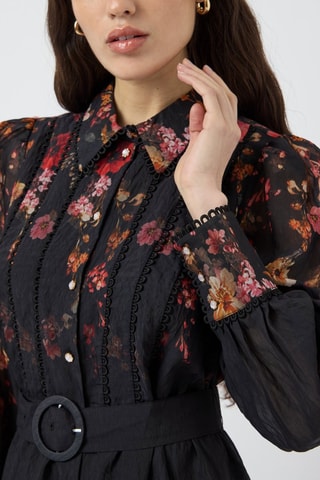 Vestido largo - Negro - Yas