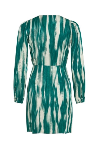 Vestido cruzado - Verde oscuro - Vila