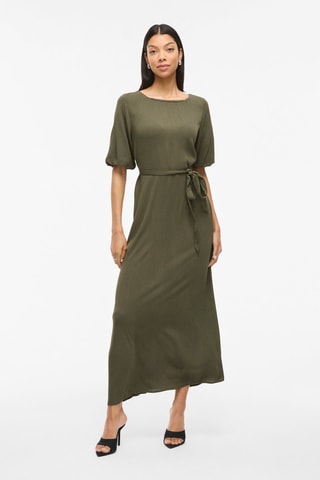 Vestido largo - Caqui - Vila
