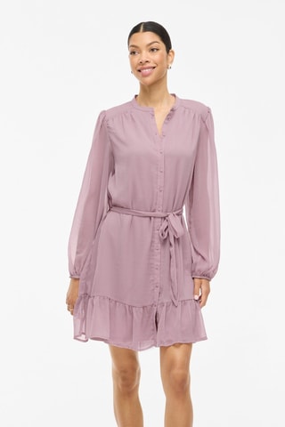 Vestido recto - Malva - Vila