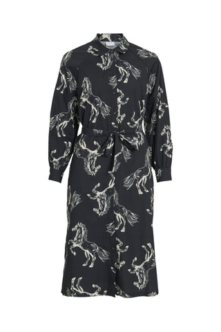 Vestido camisero - Negro - Vila