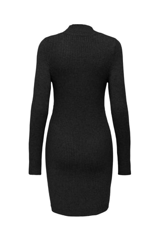 Vestido jersey - Negro