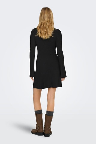 Vestido recto - Negro