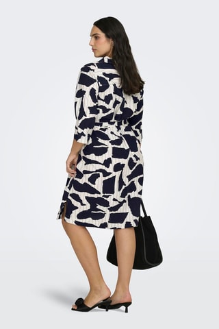 Vestido camisero - Crudo