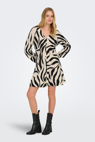 Vestido camisero - Negro