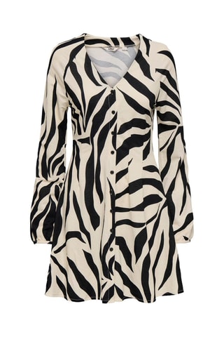 Vestido camisero - Negro