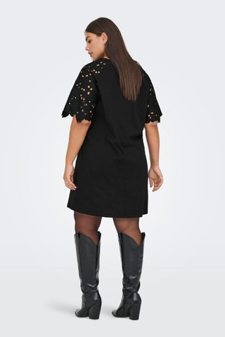 Vestido recto - Negro