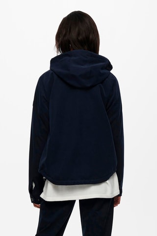 Cazadora con capucha - Azul noche