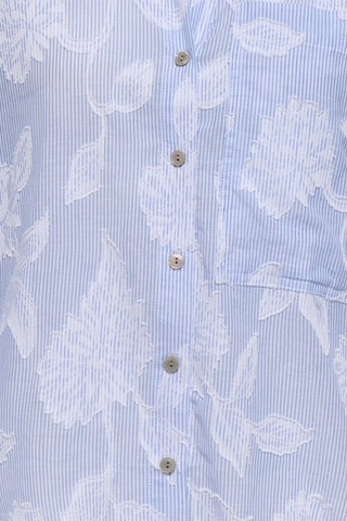 Camisa regular - Azul-claro