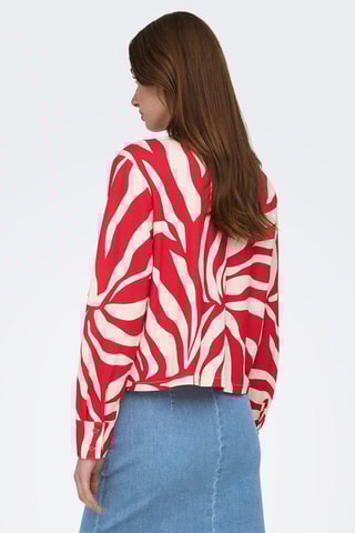 Camisa regular fit - Rojo