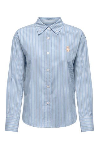 Camisa regular fit - Azul claro